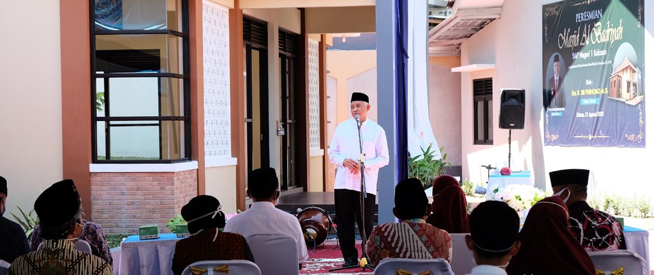Peresmian Masjid Al Badriyah SMP N 1 Kalasan